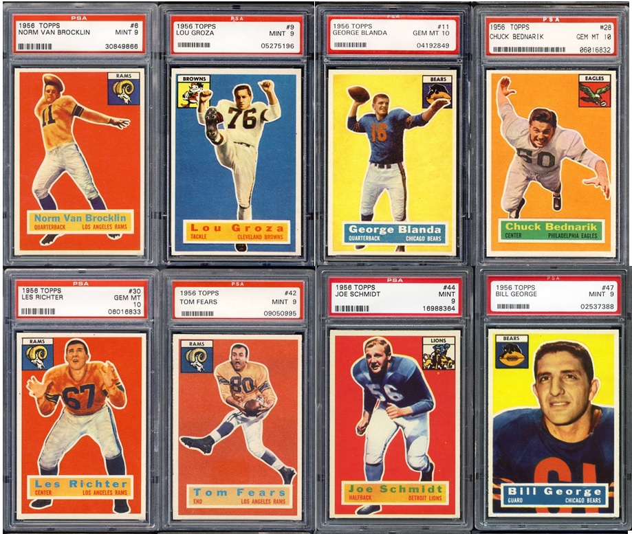 1956 Topps Football Offical Guide